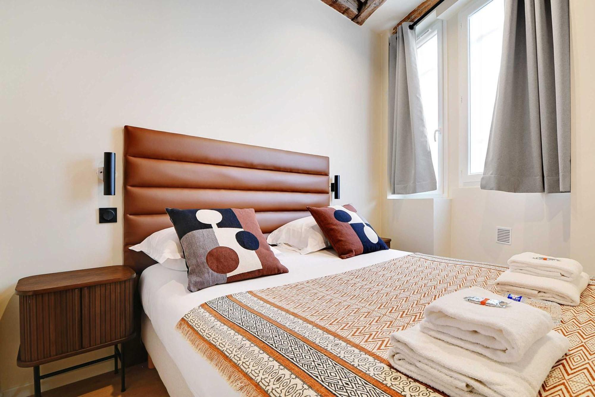 Les Halles - Grands Boulevards Cozy 1br - 4p